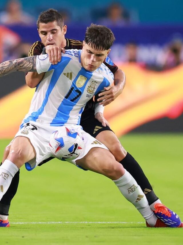 Argentina vs Peru highlights in pictures, ARG 1-0 PER, Copa America 2024